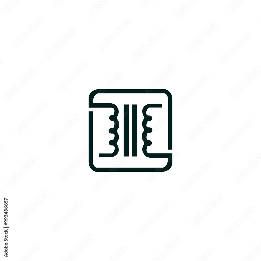 Transformer symbol electric vector logo template design Transformer symbol electric vector logo template design