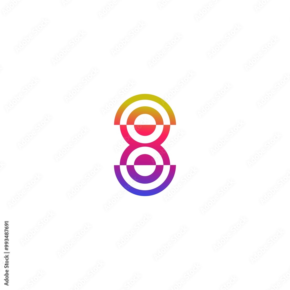8 interface icon logo design 8 interface icon logo design