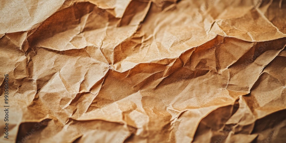 High-resolution crumpled stained paper texture High-resolution crumpled stained paper texture