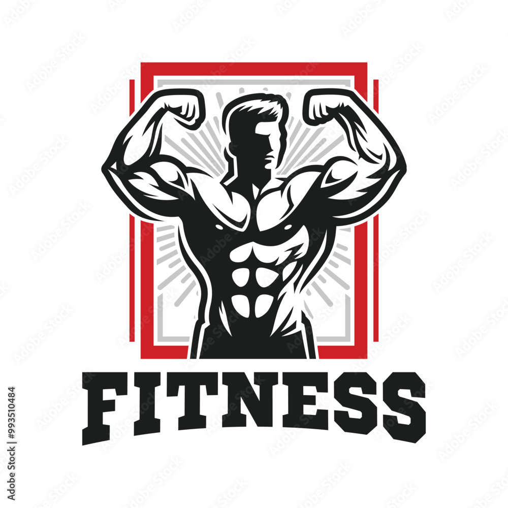 Modern Vector Logo for Fitness Centers and Gyms Modern Vector Logo for Fitness Centers and Gyms