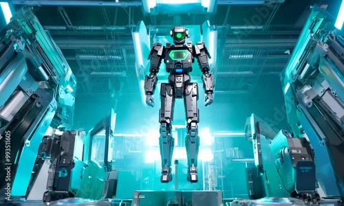 Mechanical Perfection: Gundam Assembly in 4K Animation