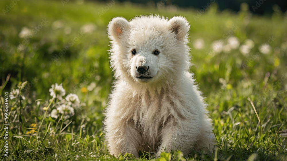Fototapeta premium white bear