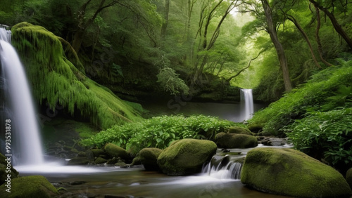 waterfall in the forest