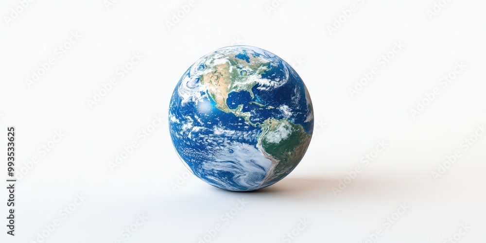 Realistic Earth horizon expanding across Realistic Earth horizon expanding across