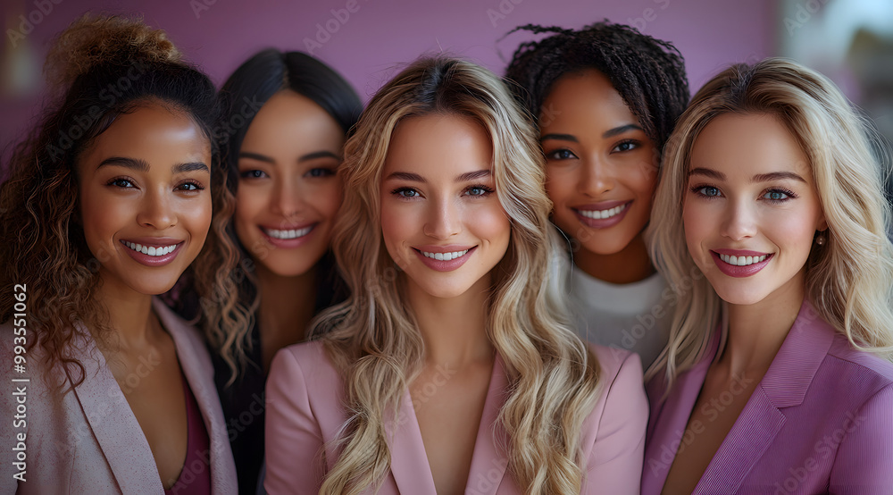 A Group of Women Each with Different Hair and Skin Tones
A Group of Women Each with Different Hair and Skin Tones