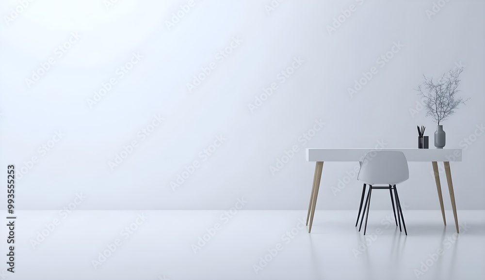 Minimalist White Background for Product Mockup Use Minimalist White Background for Product Mockup Use
