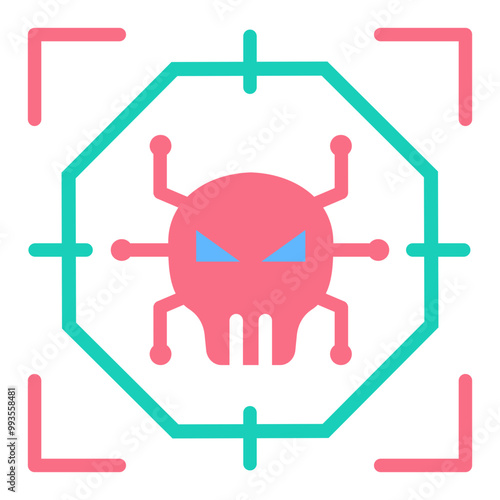 Cyber Threat Hunting Icon