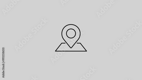 map pin location icon sign vector