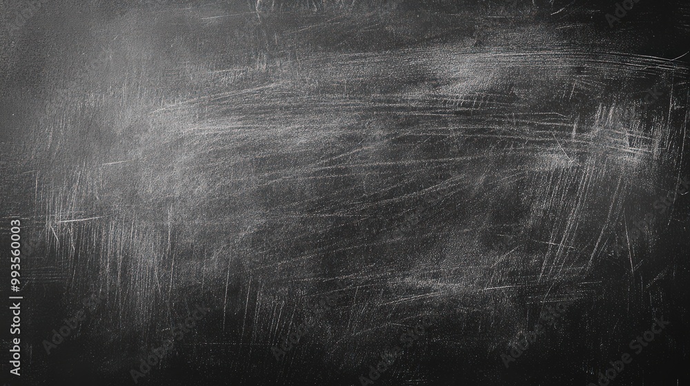 Empty Chalkboard Surface with Textured Black Background for Education or Design Concepts Empty Chalkboard Surface with Textured Black Background for Education or Design Concepts
