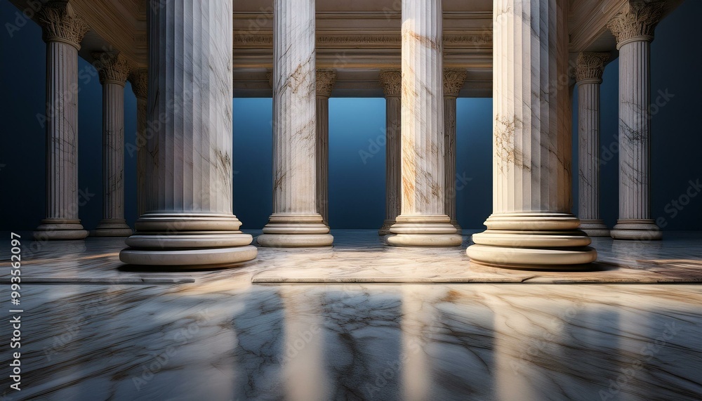 Fototapeta premium marble pillars