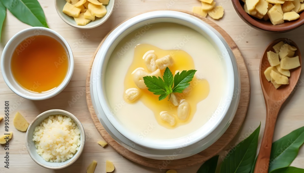 Tau Fu Fah Silky Tofu Pudding with Ginger Syrup (Malaysian Cuisine) Tau Fu Fah Silky Tofu Pudding with Ginger Syrup (Malaysian Cuisine)