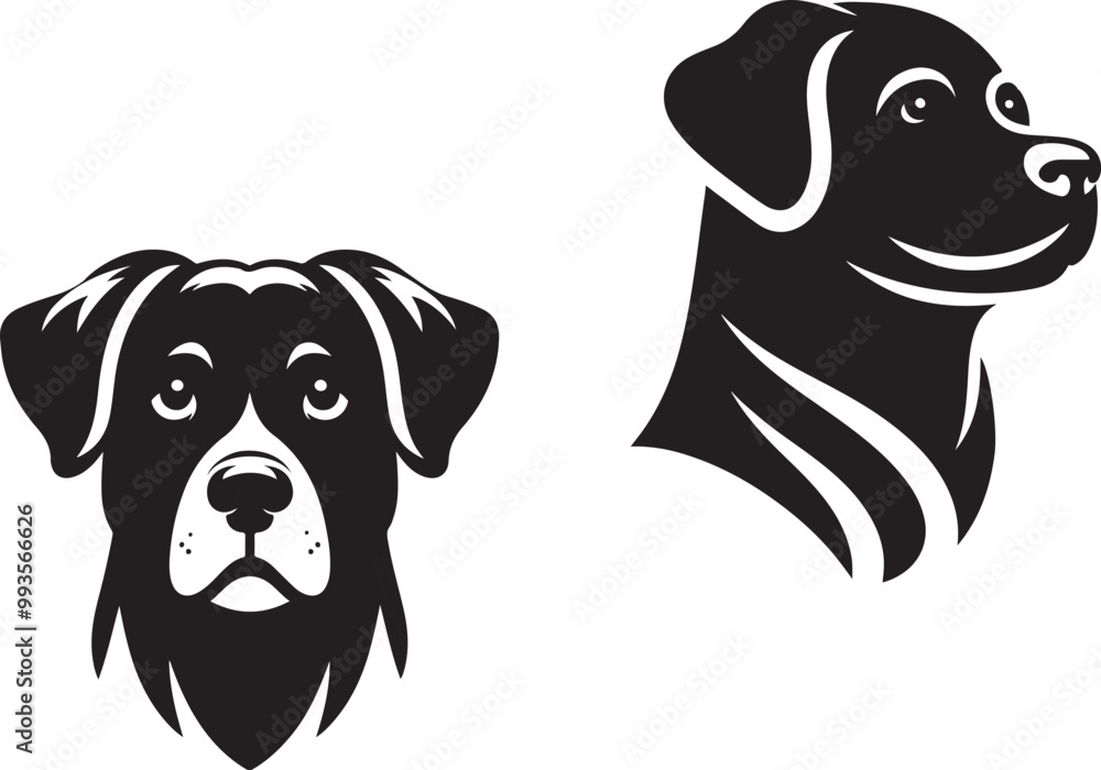  Dog vector ‍and image