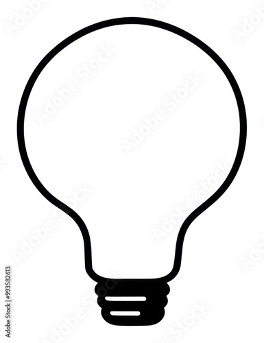 PNG Light blub lightbulb black white background.