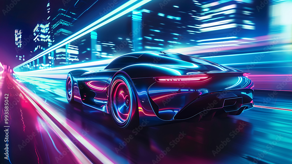 futuristic scene futuristic scene