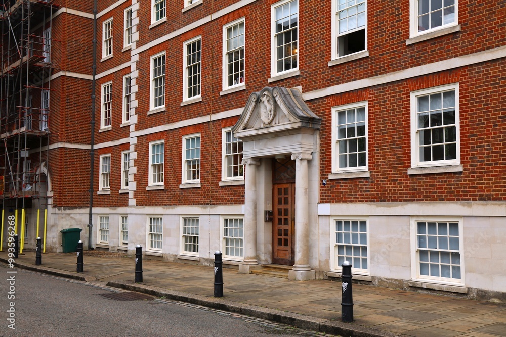 Fototapeta premium Temple area in City of London, UK