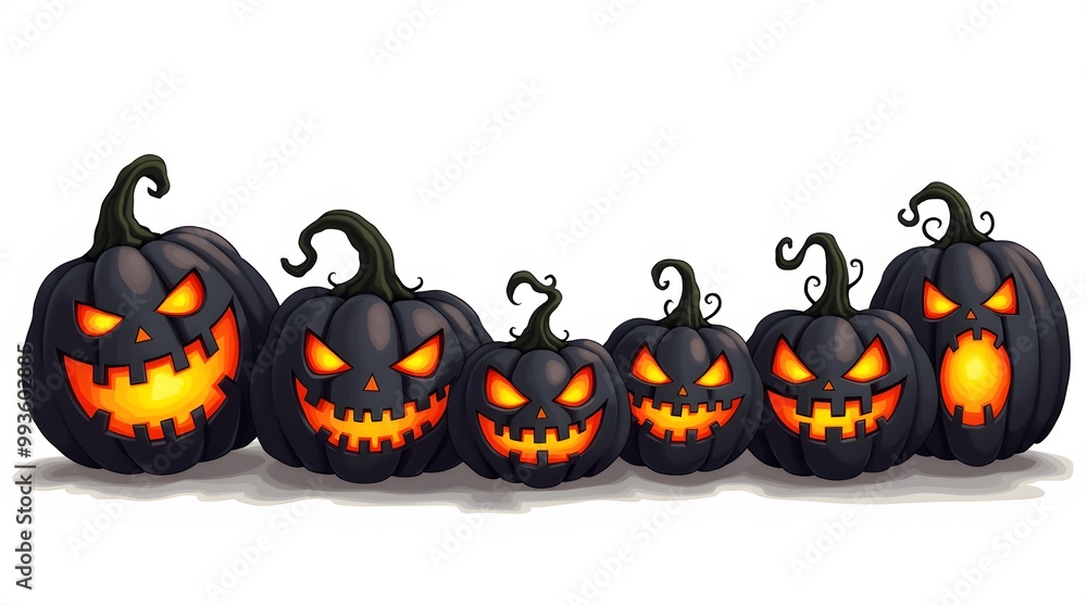 halloween pumpkin on a white halloween pumpkin on a white