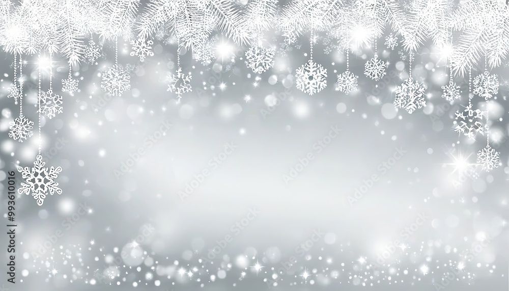 Christmas background featuring a snow-dusted decorated with garland lights. ideal for New Year’s or festive holiday frames, borders, or winter art pieces. Made with Generative AI Technology Christmas background featuring a snow-dusted decorated with garland lights. ideal for New Year’s or festive holiday frames, borders, or winter art pieces. Made with Generative AI Technology