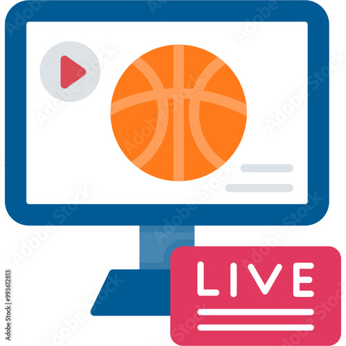 Basketball Live Streaming Icon