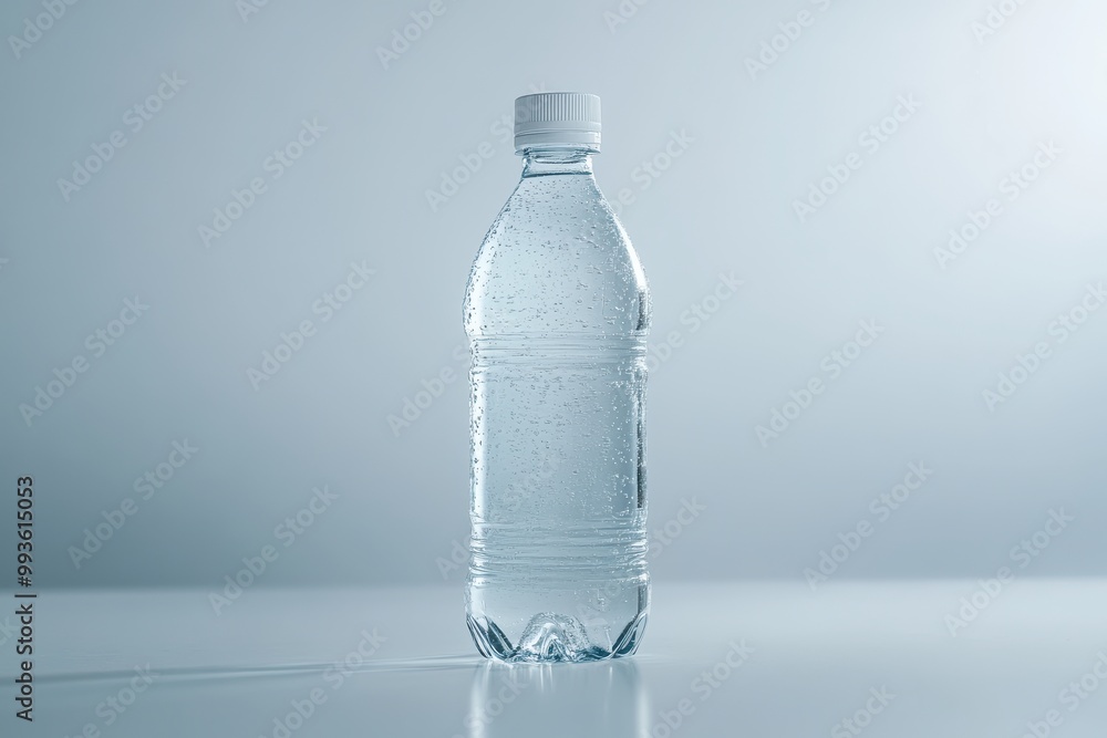 Premium Quality Water Bottle Image for Lifestyle Promotions and Branding isolated on White Background Premium Quality Water Bottle Image for Lifestyle Promotions and Branding isolated on White Background