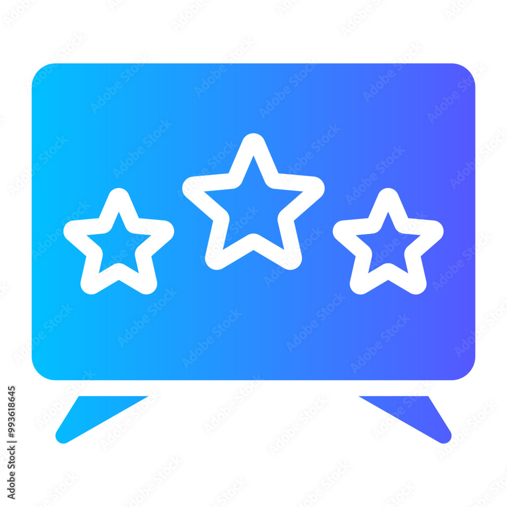 rating gradient icon rating gradient icon