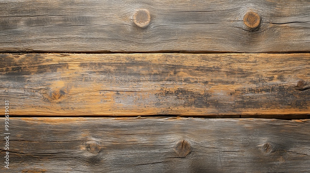 Naklejka premium A rustic wood background with warm tones and textures, perfect for cozy cabin designs.