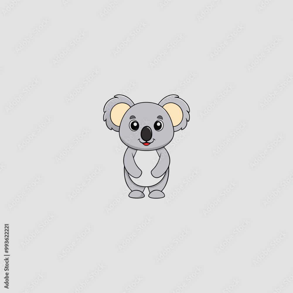 Koala Bear Cartoon Vector Illustration Koala Bear Cartoon Vector Illustration