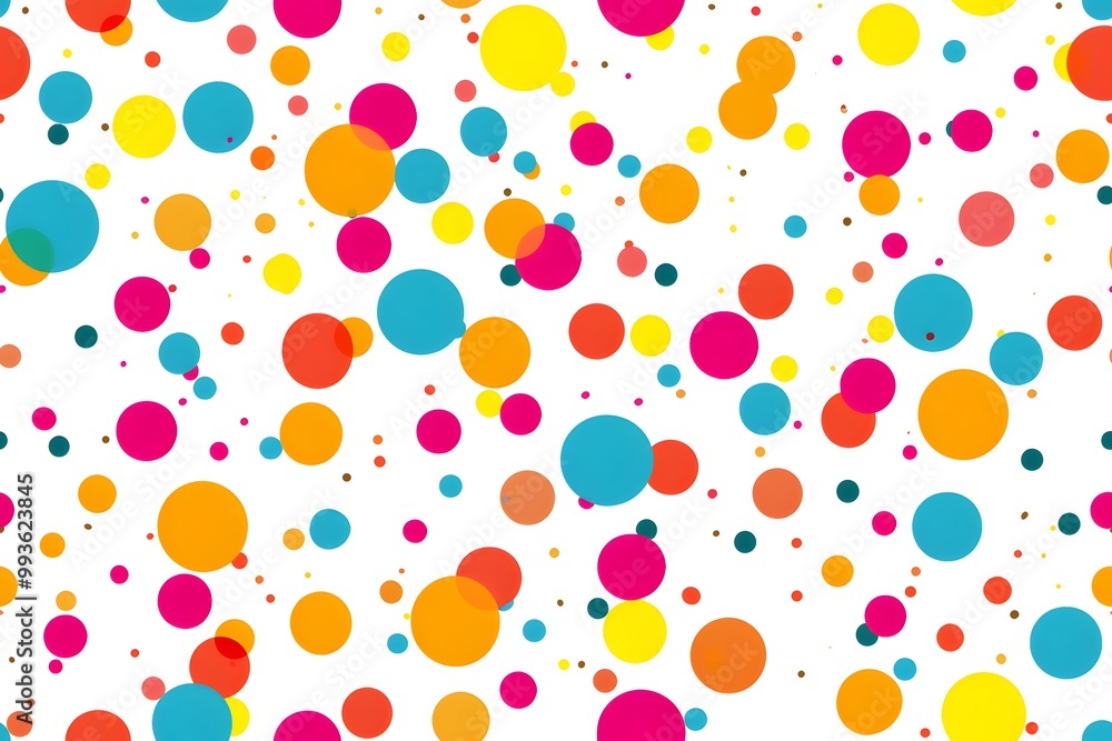 Colorful Circles Pattern Colorful Circles Pattern