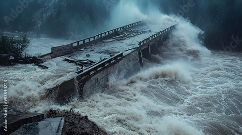 Powerful Flood Waters Sweep...