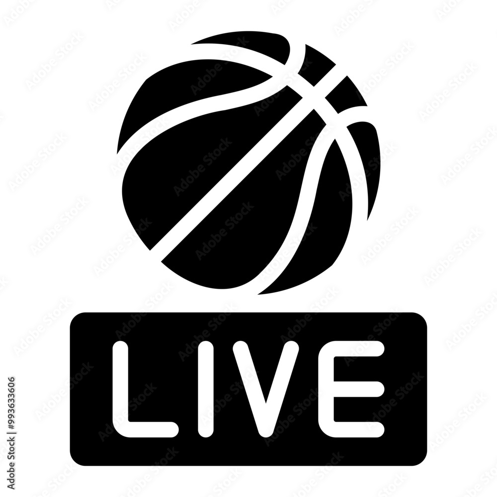 basketball glyph icon basketball glyph icon