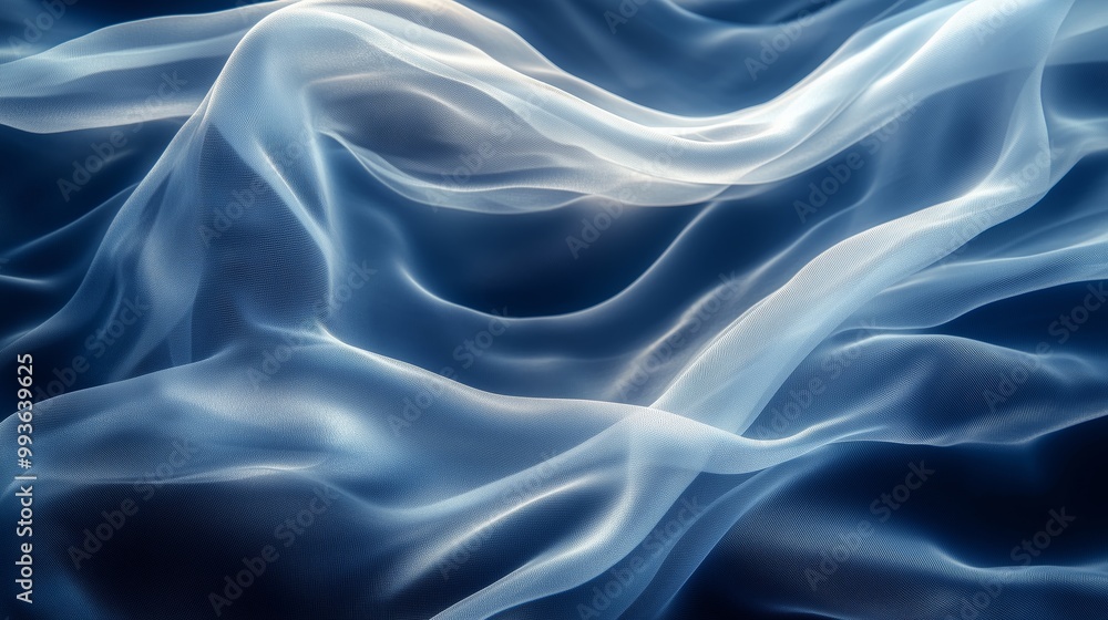 Close-up of the waves on a dark blue background Close-up of the waves on a dark blue background
