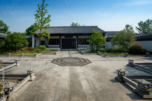 Wallpaper Mural Chinese style garden landscape, Didang Lake Park in Shaoxing, China Torontodigital.ca