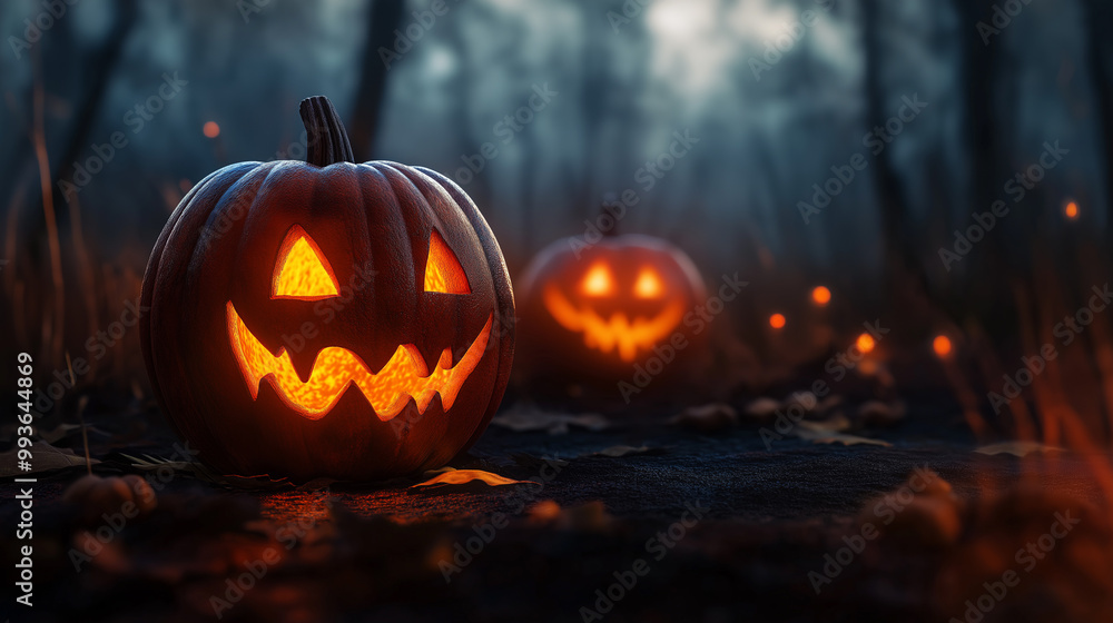 ハロウィンの背景素材 ハロウィンの背景素材