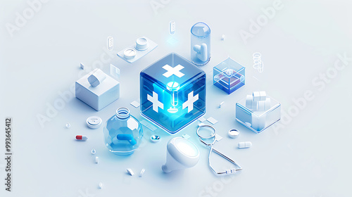 3d medical icon