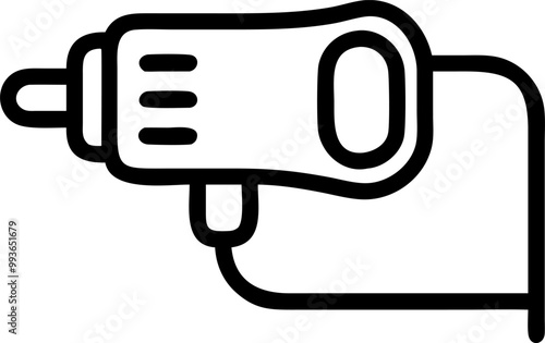 adapter, icon outline