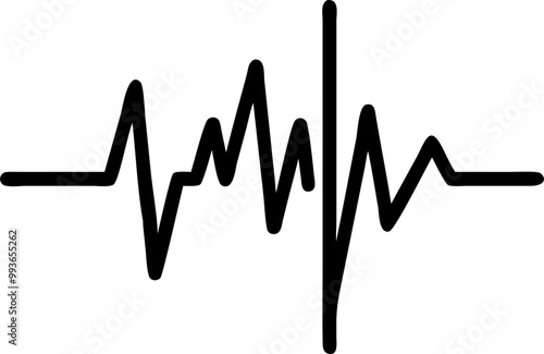 seismograph, icon outline