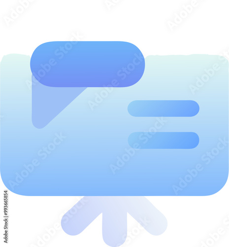 design a clean and modern icon that visually represents the creation of a compelling teaser and