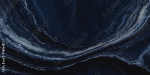 Abstract Swirling Marble Pattern blue swirling shapes with textured layers on a Neo-Expressionism wallpaper photo