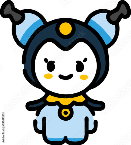 kuromi, icon broken line