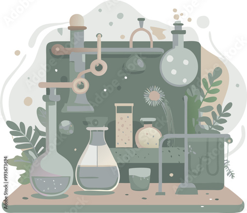 science lab, icon