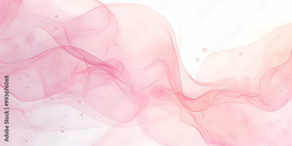 Abstract Pink Smoke with Copy Space and Bubbles: Perfect for Minimalist Backgrounds Abstract Pink Smoke with Copy Space and Bubbles: Perfect for Minimalist Backgrounds