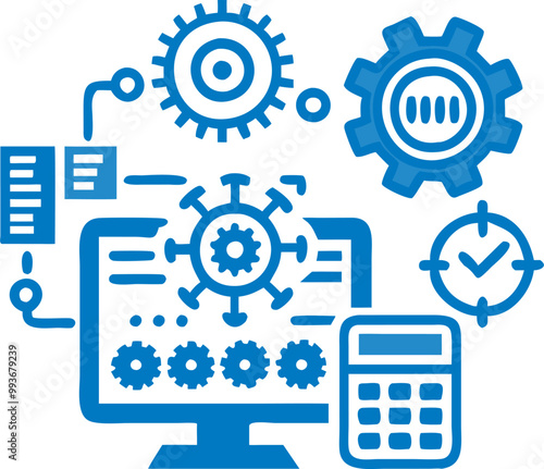 optimization of control parameters to maximize production, icon