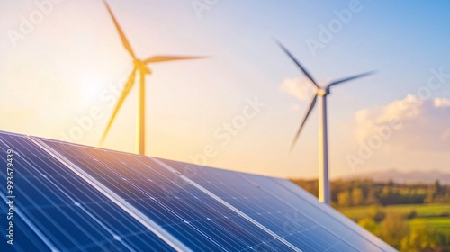 Renewable integration in hybrid energy systems focusing on solar-wind synergy and environmental sustainability