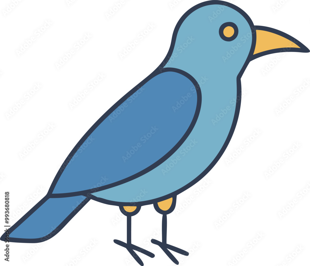 Fototapeta premium bird, icon