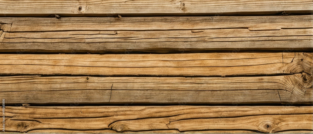 Obraz premium Weathered Wooden Planks