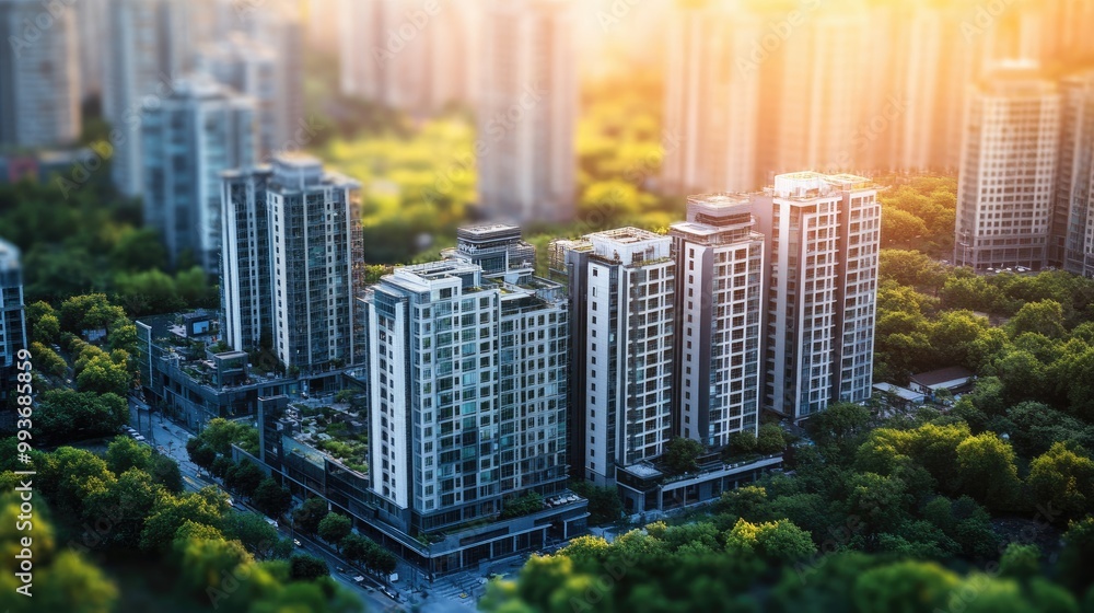 Obraz premium Real estate investment can contribute to community development, urban regeneration, and economic growth