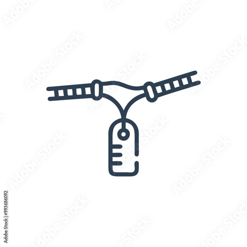 Zip line icon, Person Riding Zipline Icon