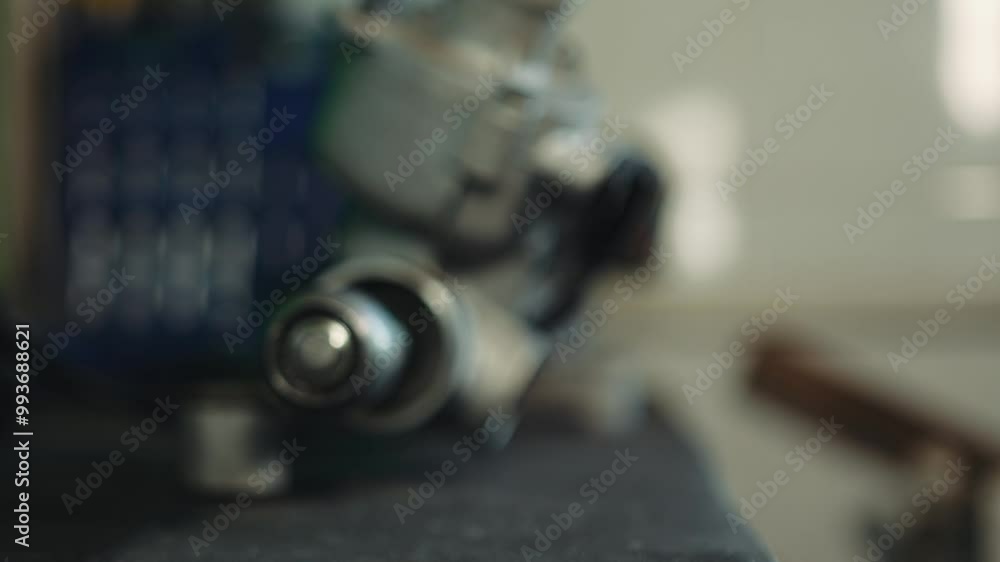 Maintenance of steering rack in a car repair service Maintenance of steering rack in a car repair service