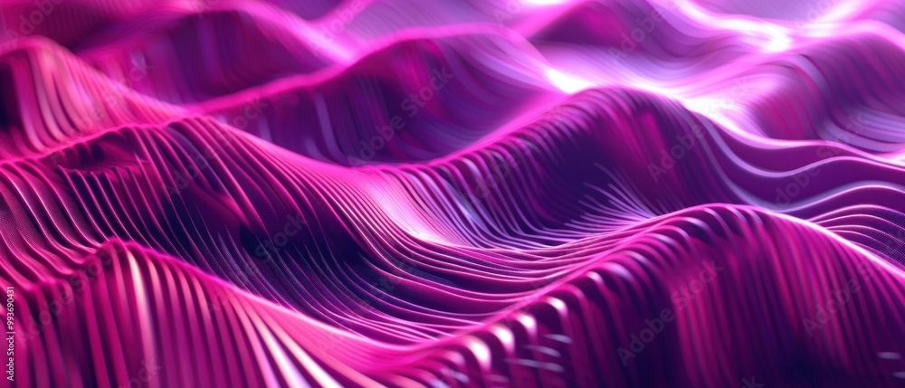 Abstract wavy patterns in vibrant pink tones, creating a dynamic visual effect. Abstract wavy patterns in vibrant pink tones, creating a dynamic visual effect.