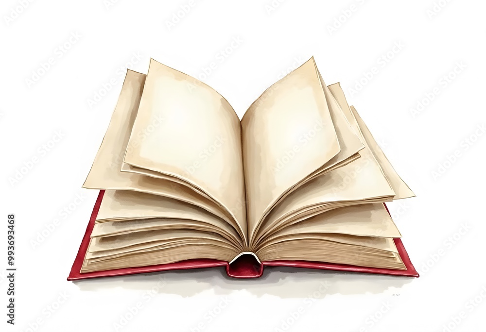 Stack of books watercolour, isolated on white background. Vector illustration
Stack of books watercolour, isolated on white background. Vector illustration