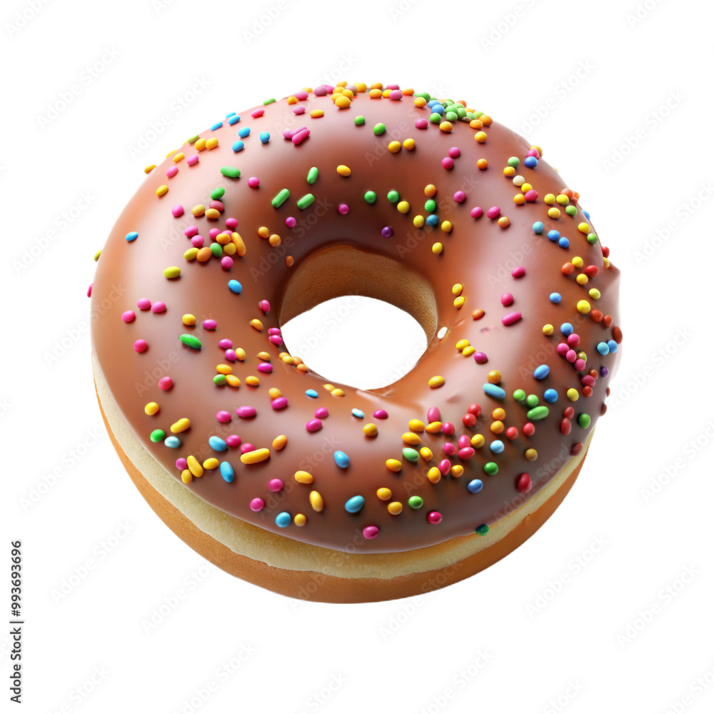 a doughnut cute 3d illustration icon a doughnut cute 3d illustration icon